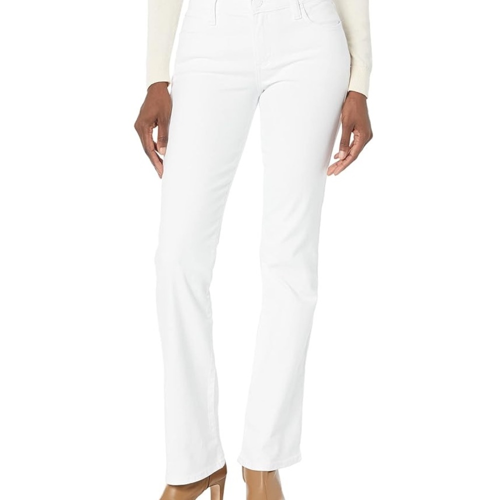 Kut from the Kloth Natalie bootcut Women's Straight Leg White Jeans Size 14
